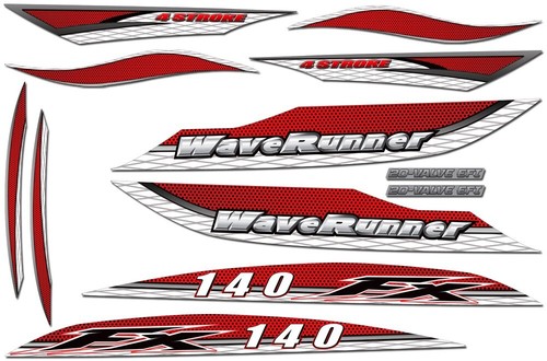 Decal kit for yamaha fx140 - for,