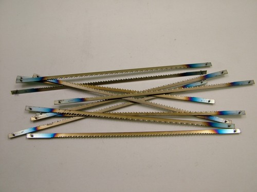 Fret saw scroll - , blades