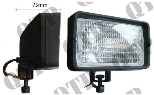 Tractor cab work - tractor, lamp
