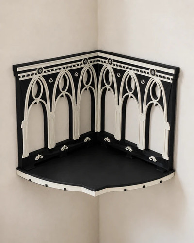 Gothic corner wall - gothic,