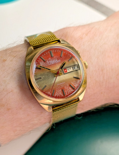 Slava 2426 vintage watch - vintage, day