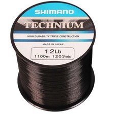 Shimano Technium Monofilament Carp Fishing Line Bulk Spool