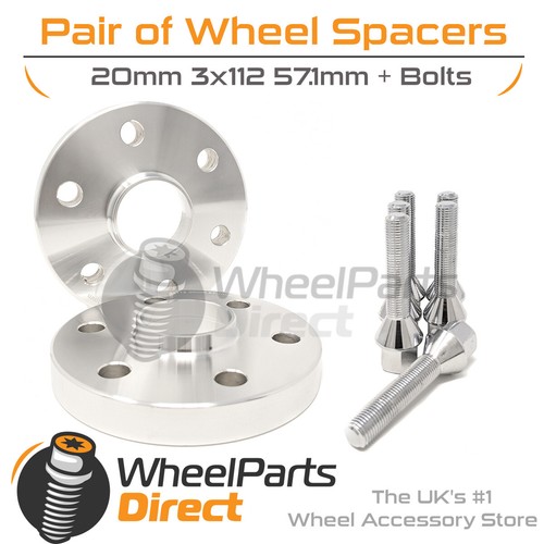 Wheel spacers bolts - spacers, (2)