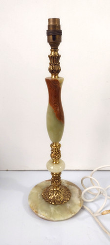 Onyx brass table - &, ornate