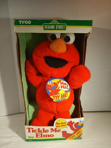 Vintage tickle elmo doll - vintage,