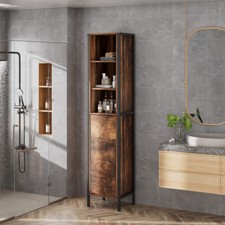 Rustic Tall Bathroom Cabinet