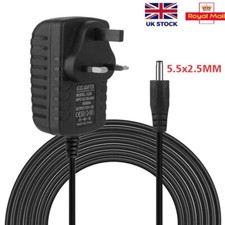 AC 100V-240V Converter Power Adapter DC 12V 1A Power Supply DC 5.5x2.5mm UK Plug