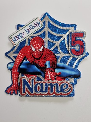 Spiderman cake topper marvel - spiderman,