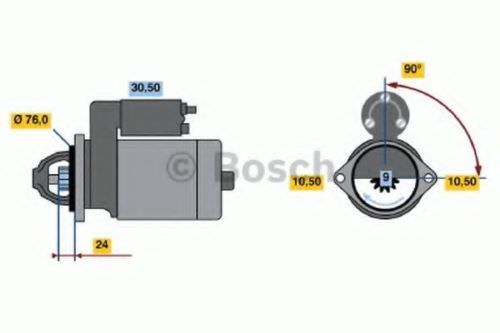 Starter motor for range rover - motor,