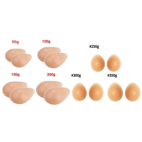 2pcs silicone breast - silicone, forms