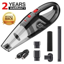 120W Cordless Powerful Car Vacuum Cleaner Wet/Dry Strong Suction Handheld Clean