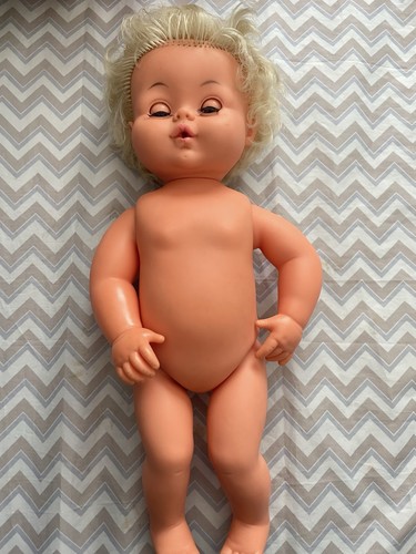 Tiny tears doll 1960s - tiny,