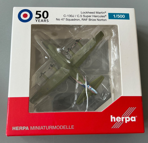 Herpa wings 500 - raf, c-130j