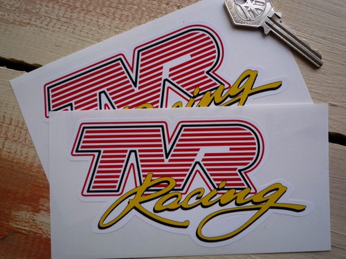 Tvr racing style stickers - tvr,