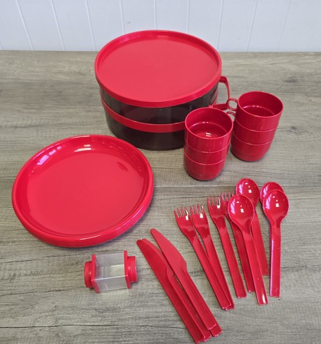 Vintage red plastic - vintage,