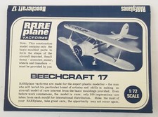 Rare-Plane - Beechcraft 17 - 1/72 vacform model kit