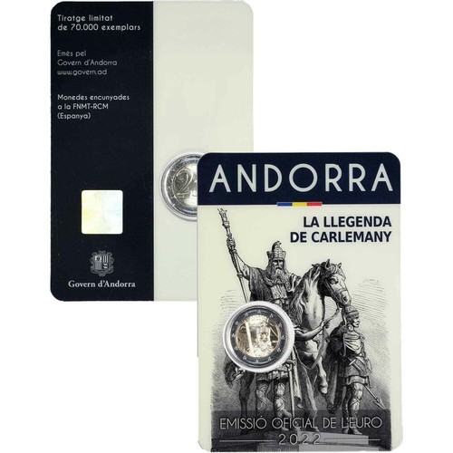 Andorra commemorative euro - commemorative, 2