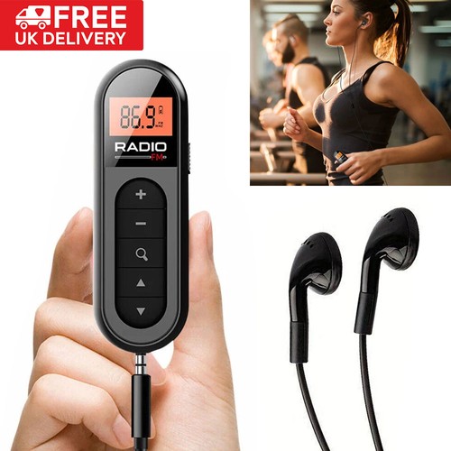 Mini pocket radio lcd - fm,