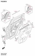 Suzuki Genuine Stop Rear Door