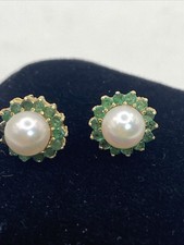 Vintage 14K Gold Emerald &