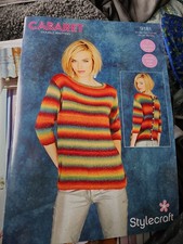 STYLECRAFT 9181 CABARET DOUBLE KNITTING PATTERN