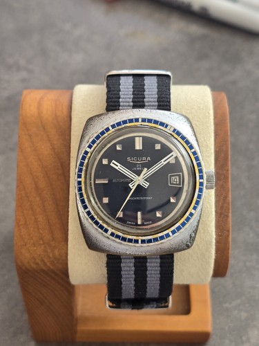 Vintage sicura automatic diver - automatic,