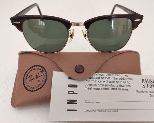 1980 vintage ray ban l - 1980's, usa