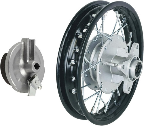 Rear front wheel rim - front,