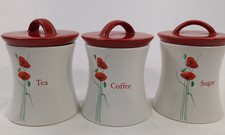 Dunelm Poppy  Design Tea