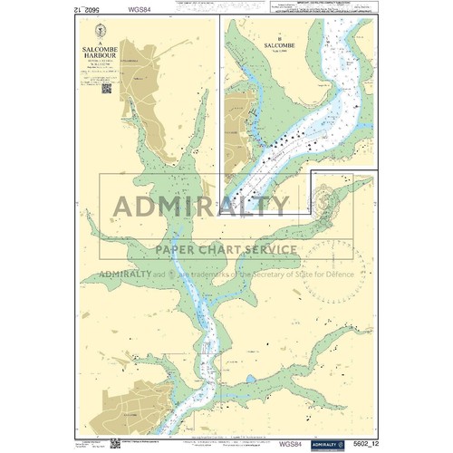 Admiralty small craft chart - admiralty,