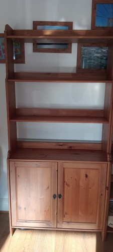 Two ikea leksvik bookcases - leksvik,
