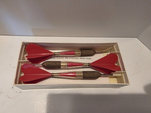 Vintage brass darts - brass, of
