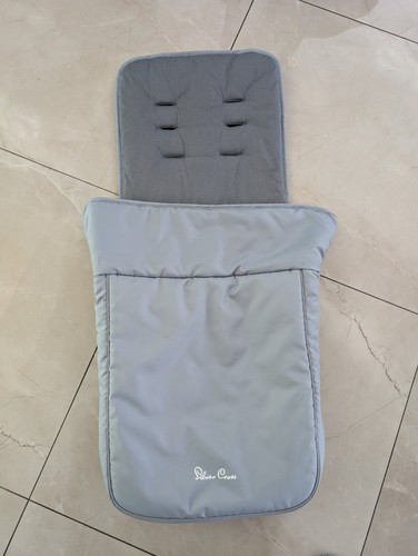 Silver cross pram footmuff - silver,