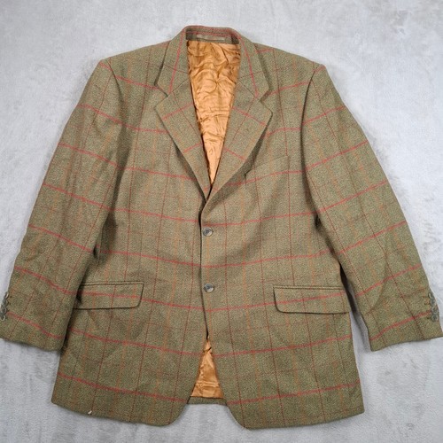 Fabrizio tweed blazer mens 44r - fabrizio,