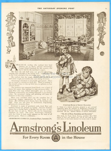 1919 armstrong linoleum - 1919,