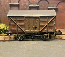 BACHMANN N GAUGE BRITISH RAILWAYS BOX VAN WAGON HEAVILY WEATHERED