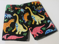 BABY CARRIER DRIBBLE/SUCK TEETHING PADS/STRAP PROTECTORS.Dinosaurs.Ergo,Tula...