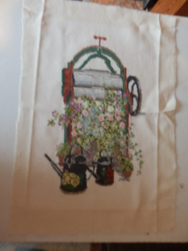 Completed cross stitch - ,