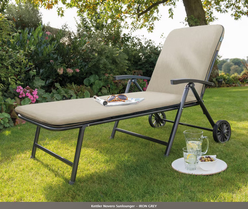 Kettler novero sunlounger - kettler,