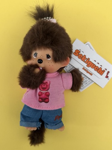 Monchichi keychain monchhichi - monchichi,