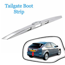 FOR FORD FOCUS MK2 2008 - 2011 REAR TRUNK BOOT CHROME STRIP HANDLE MOLDING