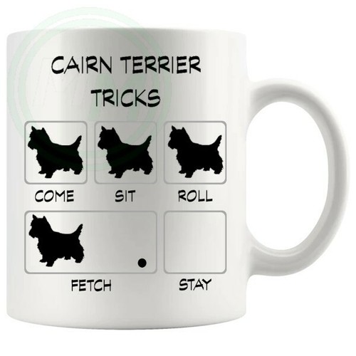 Cairn terrier tricks mug gifts - terrier,