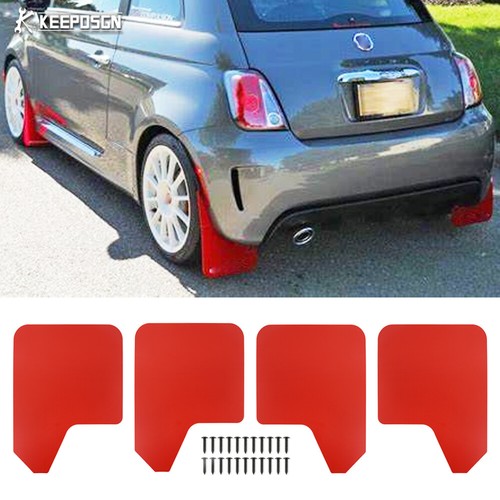 4pcs red mud flap splash - flap,