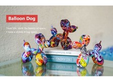 Colourful Resin Balloon Dog
