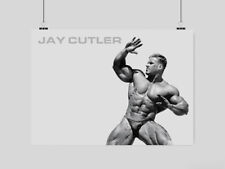 JAY CUTLER BODYBUILDING POSTER MR OLYMPIA  WEIGHTLIFTING GYM PRINT A3 A4 SIZE