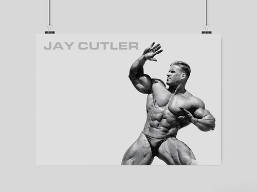 Jay cutler bodybuilding poster - jay,