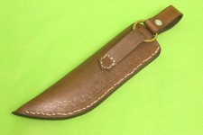 Genuine Leather Knife Sheath Knife Belt Pouch Knife Cover for Fixed Blade Gift