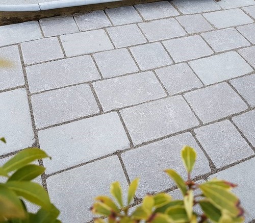 Dove grey driveway block - ,