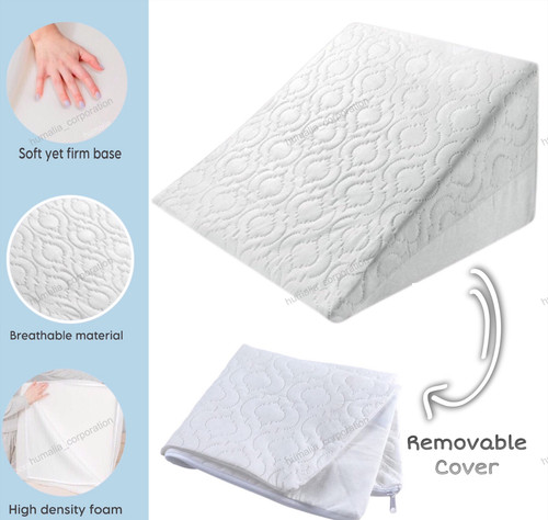 Wedge pillow bed rest cushion - wedge,