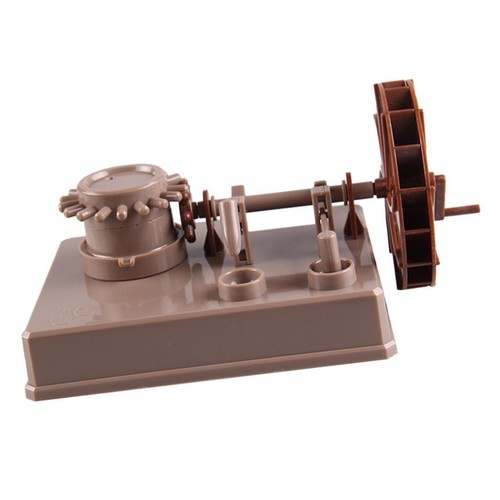 Assembling water wheel - water, model